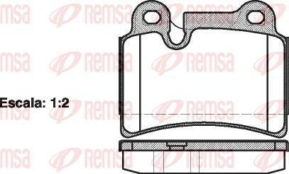 Kawe 1240 00 - Kit pastiglie freno, Freno a disco autozon.pro