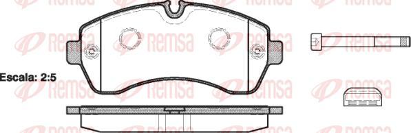 Kawe 1243 00 - Kit pastiglie freno, Freno a disco autozon.pro