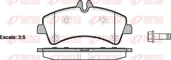 Kawe 1247 00 - Kit pastiglie freno, Freno a disco autozon.pro