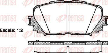 Kawe 1258 00 - Kit pastiglie freno, Freno a disco autozon.pro