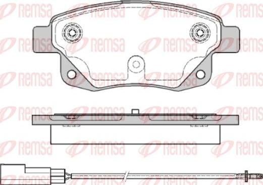 Kawe 1252 01 - Kit pastiglie freno, Freno a disco autozon.pro