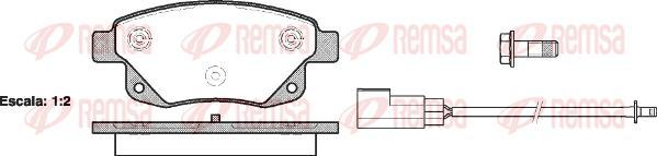 Kawe 1252 02 - Kit pastiglie freno, Freno a disco autozon.pro