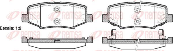 Kawe 1264 02 - Kit pastiglie freno, Freno a disco autozon.pro