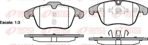 Kawe 1219 00 - Kit pastiglie freno, Freno a disco autozon.pro