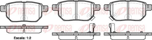 Kawe 1286 02 - Kit pastiglie freno, Freno a disco autozon.pro