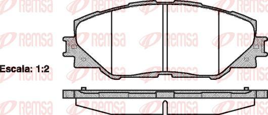 Kawe 1234 00 - Kit pastiglie freno, Freno a disco autozon.pro