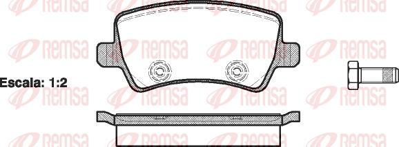 Kawe 1236 00 - Kit pastiglie freno, Freno a disco autozon.pro