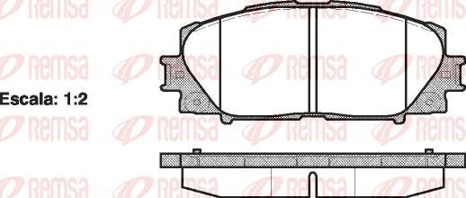 Kawe 1224 00 - Kit pastiglie freno, Freno a disco autozon.pro