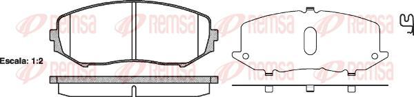 Kawe 1225 02 - Kit pastiglie freno, Freno a disco autozon.pro