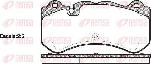 Kawe 1279 00 - Kit pastiglie freno, Freno a disco autozon.pro