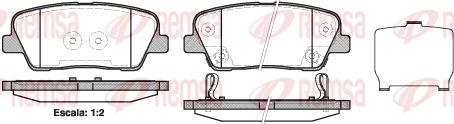 Kawe 1274 02 - Kit pastiglie freno, Freno a disco autozon.pro