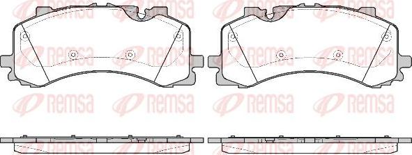 Kawe 1744 00 - Kit pastiglie freno, Freno a disco autozon.pro