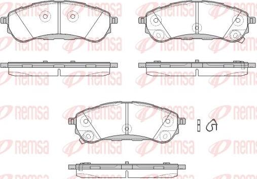 Kawe 1750 12 - Kit pastiglie freno, Freno a disco autozon.pro