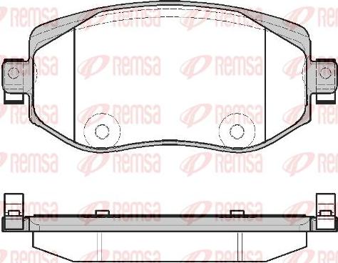 Kawe 1724 08 - Kit pastiglie freno, Freno a disco autozon.pro