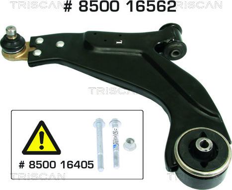 Kawe 8500 16562 - Braccio oscillante, Sospensione ruota autozon.pro