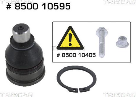 Kawe 8500 10595 - Giunto di supporto / guida autozon.pro