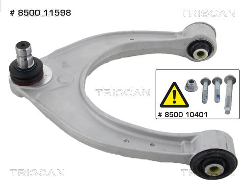 Kawe 8500 11598 - Braccio oscillante, Sospensione ruota autozon.pro