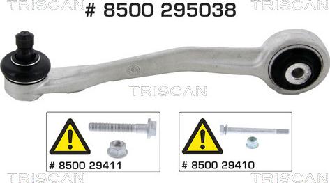 Kawe 8500 295038 - Braccio oscillante, Sospensione ruota autozon.pro