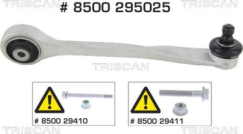 Kawe 8500 295025 - Braccio oscillante, Sospensione ruota autozon.pro