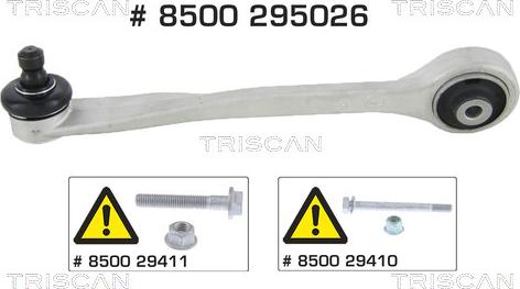 Kawe 8500 295026 - Braccio oscillante, Sospensione ruota autozon.pro