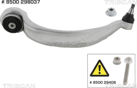 Kawe 8500 295159 - Braccio oscillante, Sospensione ruota autozon.pro