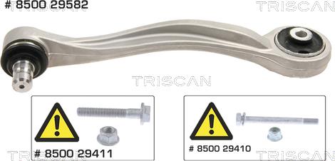 Kawe 8500 29582 - Braccio oscillante, Sospensione ruota autozon.pro