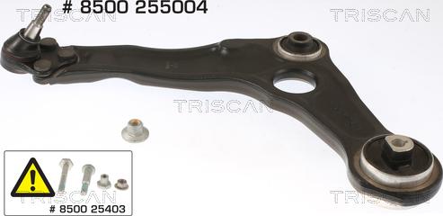 Kawe 8500 255004 - Braccio oscillante, Sospensione ruota autozon.pro