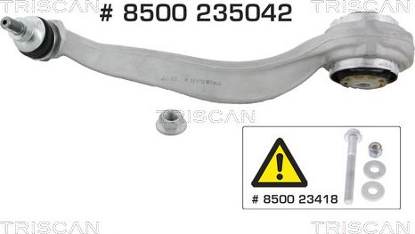 Kawe 8500 235042 - Braccio oscillante, Sospensione ruota autozon.pro