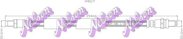 Kawe H4617 - Flessibile del freno autozon.pro