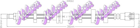 Kawe H4161 - Flessibile del freno autozon.pro