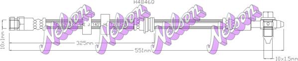 Kawe H4846Q - Flessibile del freno autozon.pro