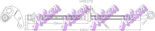 Kawe H4837Q - Flessibile del freno autozon.pro