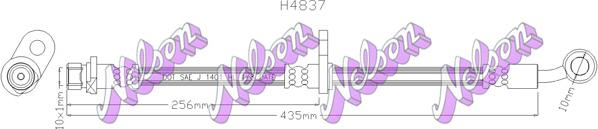 Kawe H4837 - Flessibile del freno autozon.pro