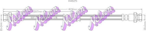 Kawe H4825 - Flessibile del freno autozon.pro