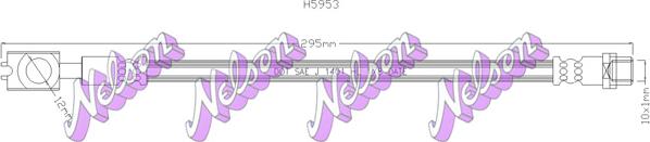 Kawe H5953 - Flessibile del freno autozon.pro