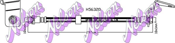 Kawe H5632Q - Flessibile del freno autozon.pro