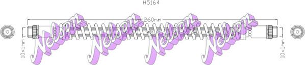 Kawe H5164 - Flessibile del freno autozon.pro