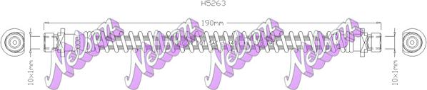 Kawe H5263 - Flessibile del freno autozon.pro