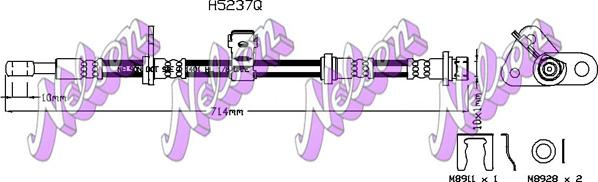 Kawe H5237Q - Flessibile del freno autozon.pro