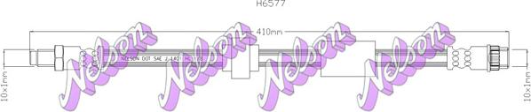 Kawe H6577 - Flessibile del freno autozon.pro