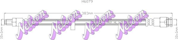 Kawe H6079 - Flessibile del freno autozon.pro