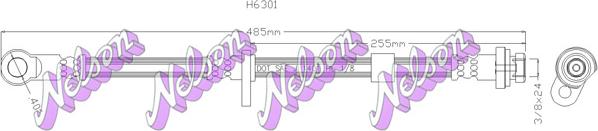 Kawe H6301 - Flessibile del freno autozon.pro