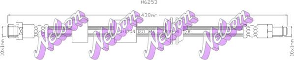 Kawe H6253 - Flessibile del freno autozon.pro