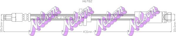 Kawe H6782 - Flessibile del freno autozon.pro