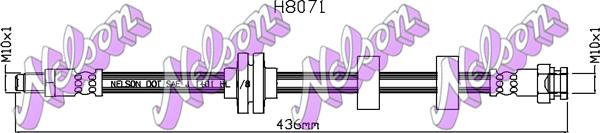 Kawe H8071 - Flessibile del freno autozon.pro