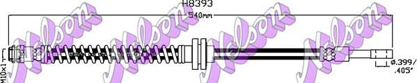 Kawe H8393 - Flessibile del freno autozon.pro