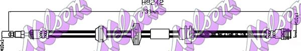 Kawe H8242 - Flessibile del freno autozon.pro