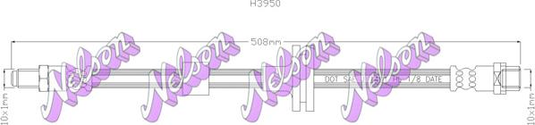 Kawe H3950 - Flessibile del freno autozon.pro