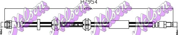 Kawe H7954 - Flessibile del freno autozon.pro