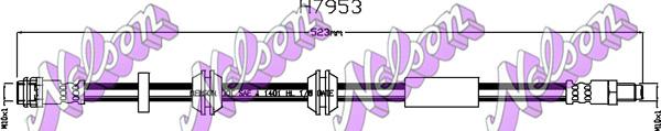 Kawe H7953 - Flessibile del freno autozon.pro